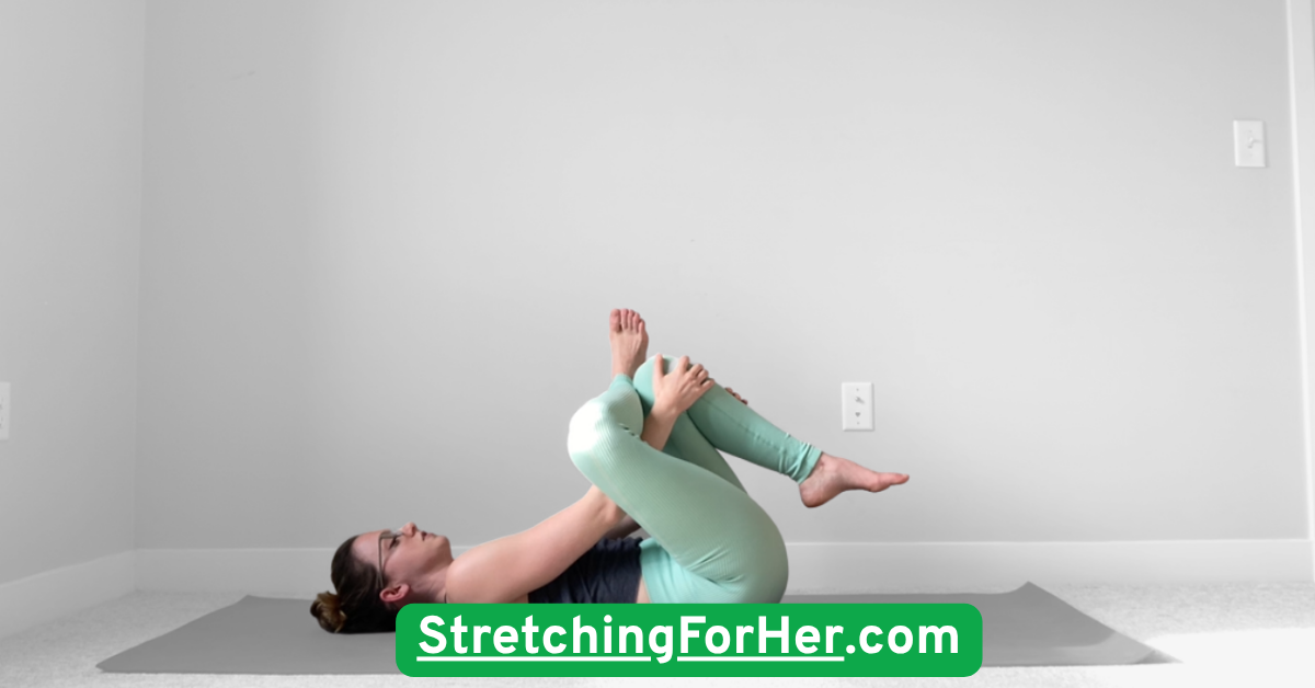 Reclining Figure Four Stretch for Hips and Lower Back